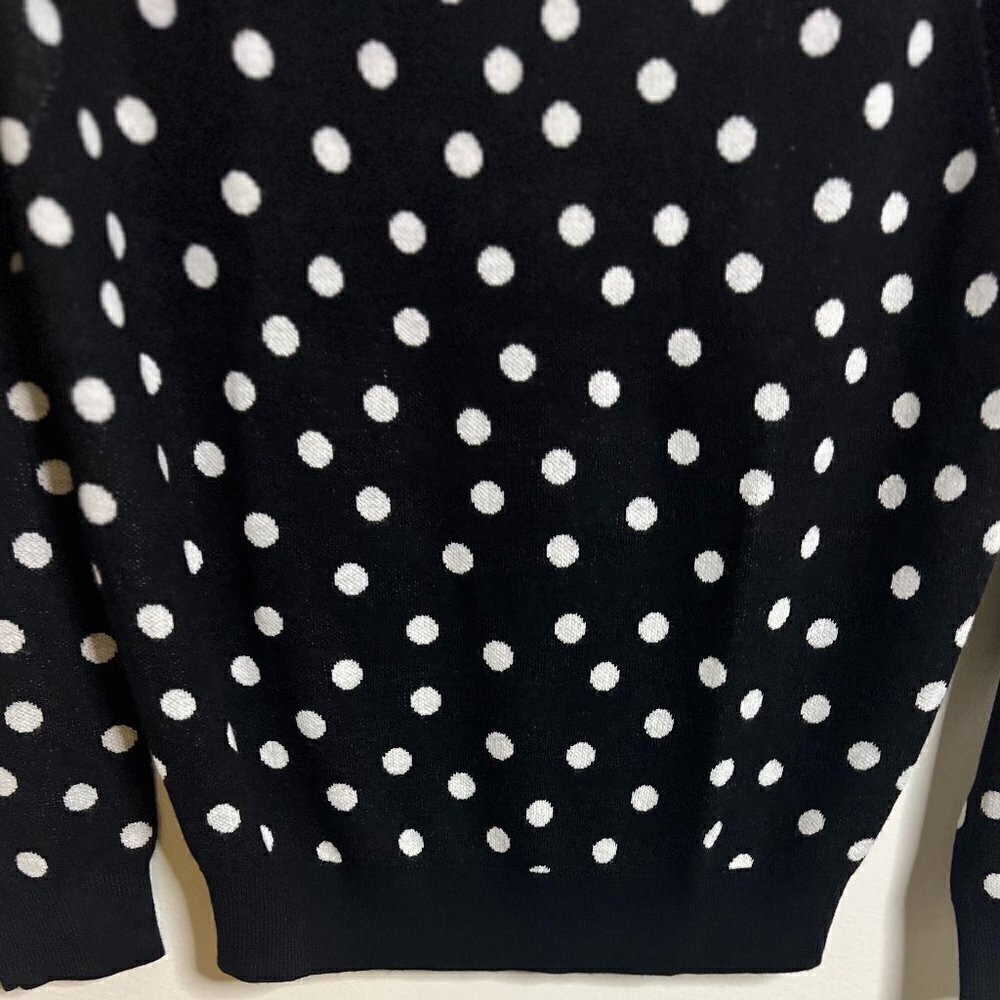 Ann Taylor Dotted Boatneck Sweater Size XS - Picture 3 of 5
